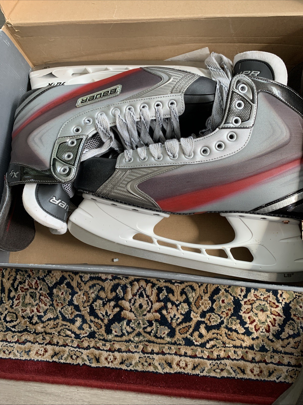 Bauer Vapor X 5.0 Pro Ice Hockey Skates Size 15E. Model 1036979 Bauer Vapor X 5.0 Pro Ice Hockey Skates Size 15E. Model 1036979