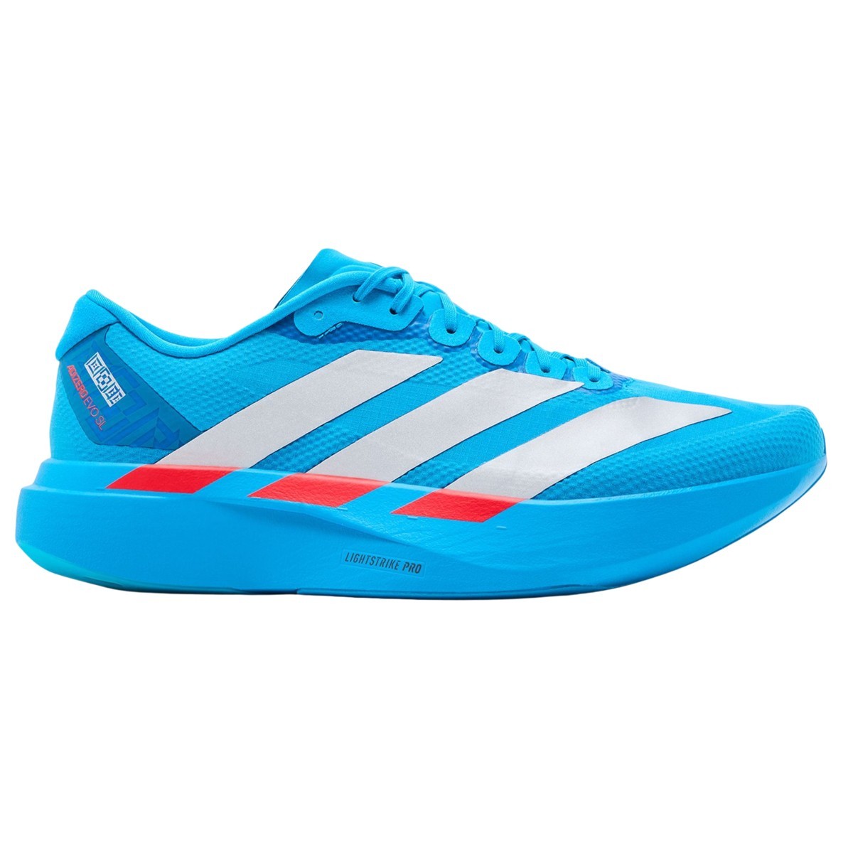 adidas Adizero Evo SL Ekiden Solar Blue Silver JR2023 Men's New adidas Adizero Evo SL Ekiden Solar Blue Silver JR2023 Men's New