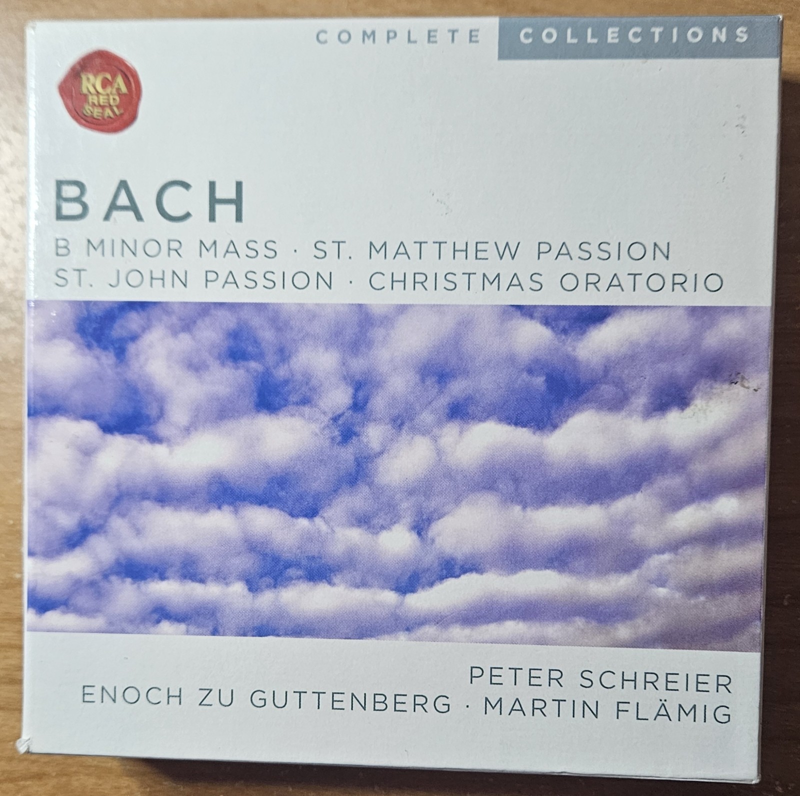 Bach: Four Masses Complete (RCA Red Seal 82876-55701-2) 10-CD box set Bach: Four Masses Complete (RCA Red Seal 82876-55701-2) 10-CD box set
