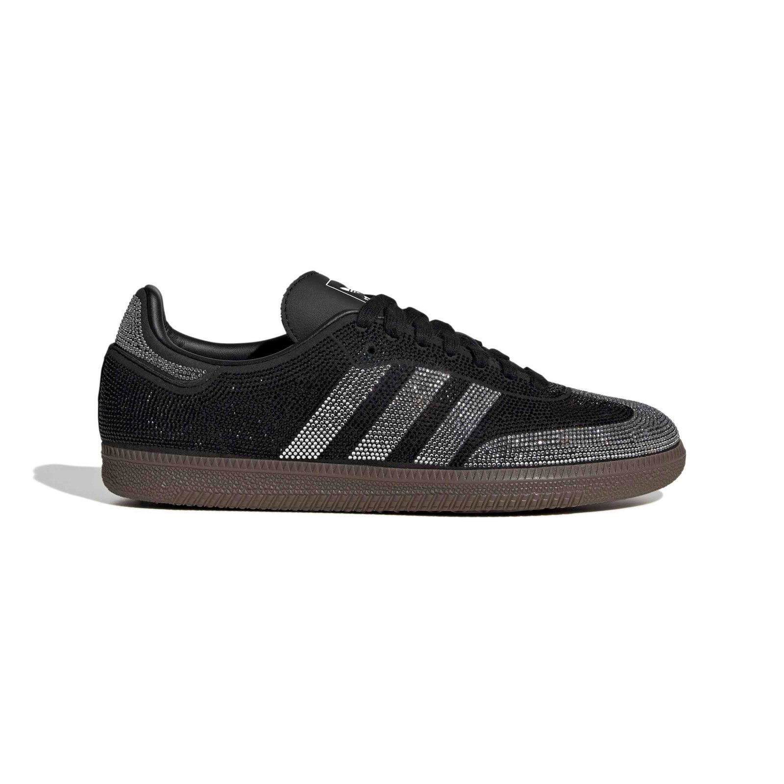 adidas Women's Samba OG Low Top Sneakers IH9052 Core Black/ Rhinestones adidas Women's Samba OG Low Top Sneakers IH9052 Core Black/ Rhinestones