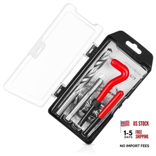 15 Pcs Helicoil Thread Repair Kit - Metric Thread Repair M12*1.25
