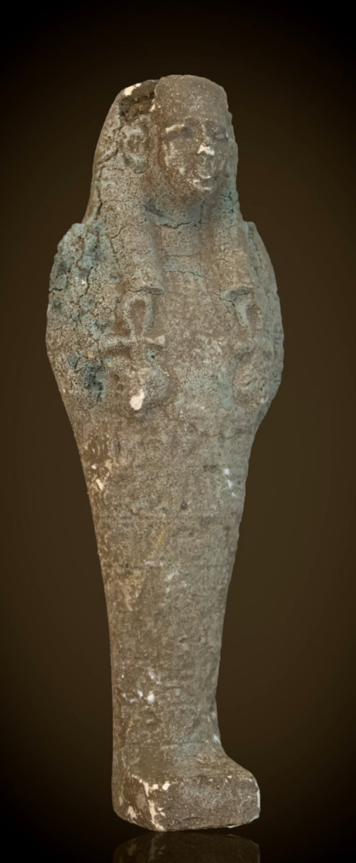 Ancient Egyptian Antiques Faience Ushabti Shabti Rare Funerary Artifact BC