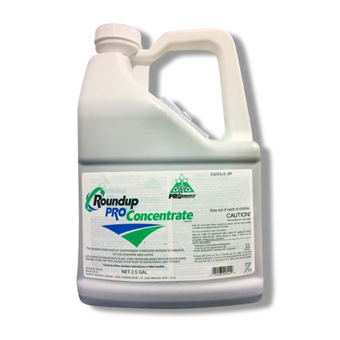 Roundup Pro Concentrate 2.5 Gallon- Professional 51% Glyphosate Monsanto