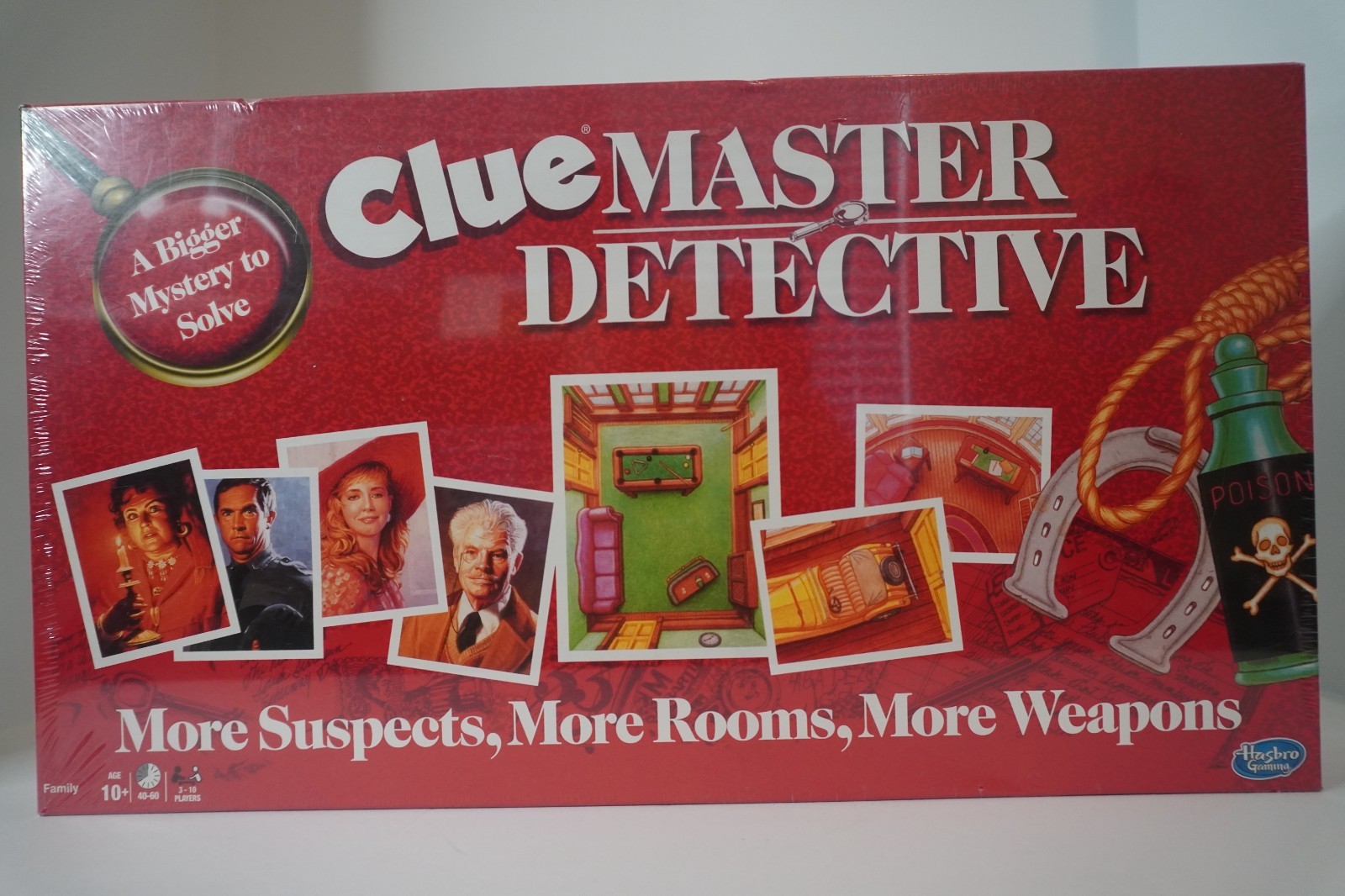 Vintage Parker Brothers 1988 Clue Master Detective Game Vintage Parker Brothers 1988 Clue Master Detective Game