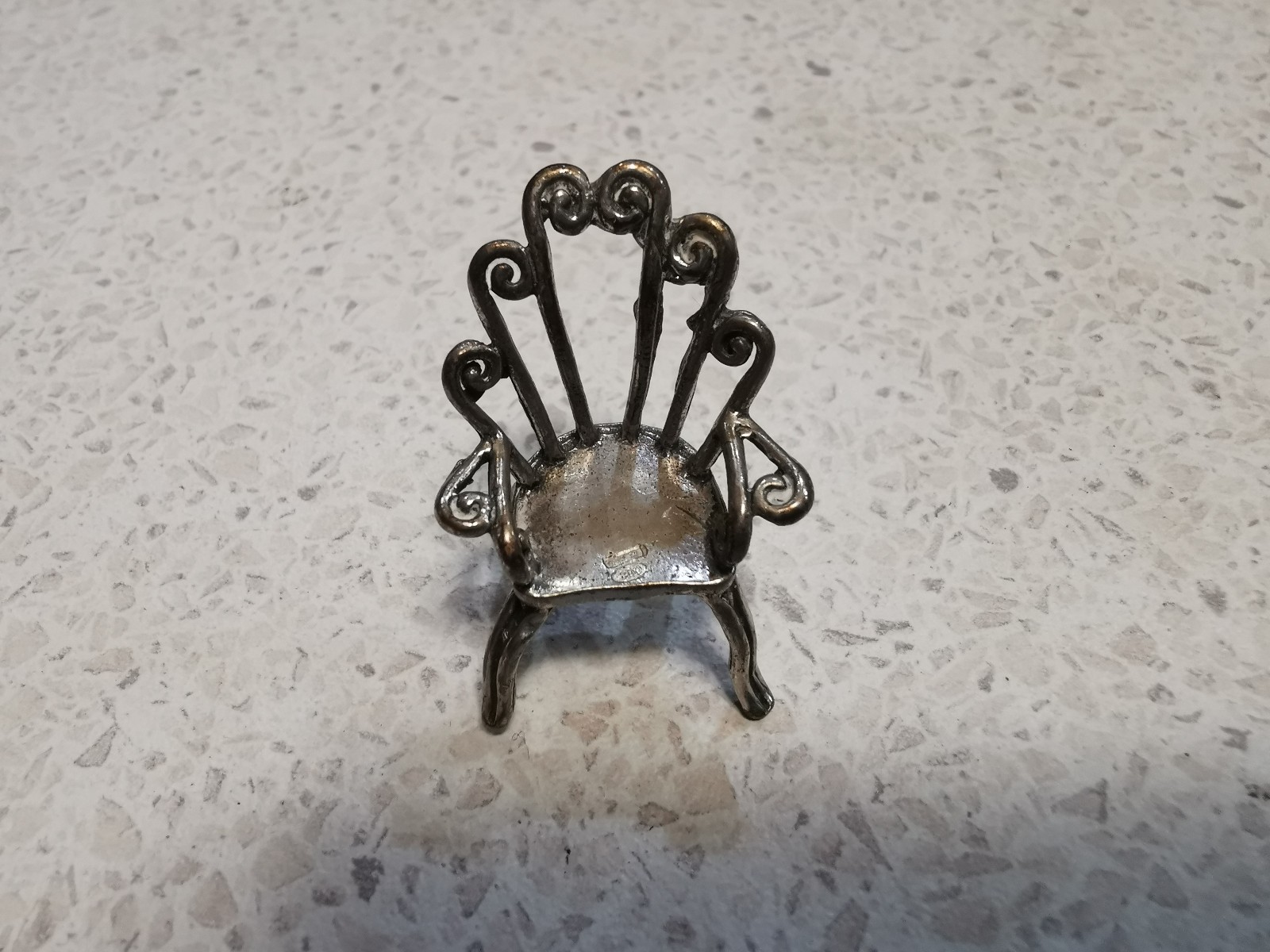 Vintage UNIQUE MASSIVE SILVER COLLECTIBLE FIGURE 0.800 Vintage UNIQUE MASSIVE SILVER COLLECTIBLE FIGURE 0.800