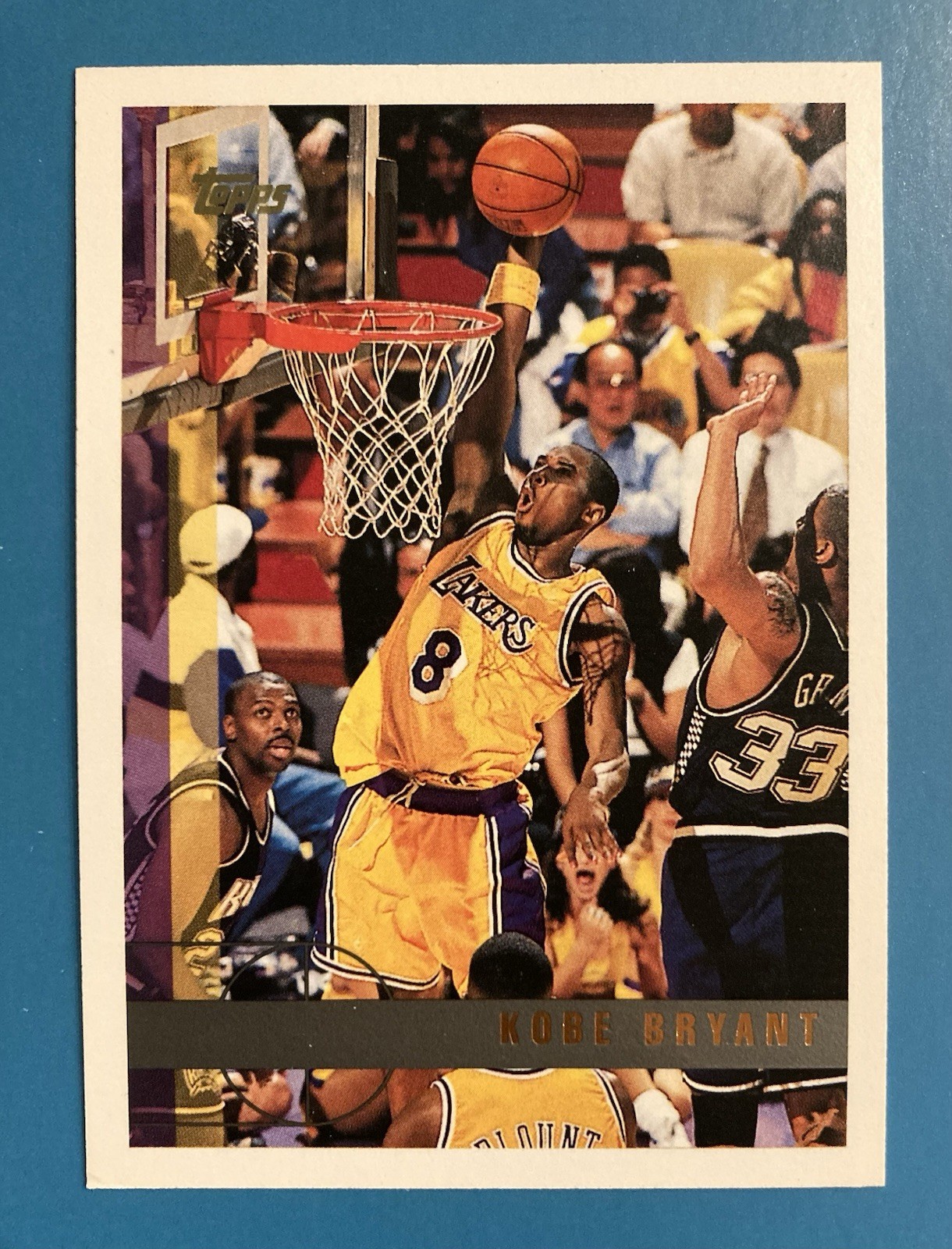 1997-98 Topps #171 Kobe Bryant 2nd Year LAKERS 1997-98 Topps #171 Kobe Bryant 2nd Year LAKERS
