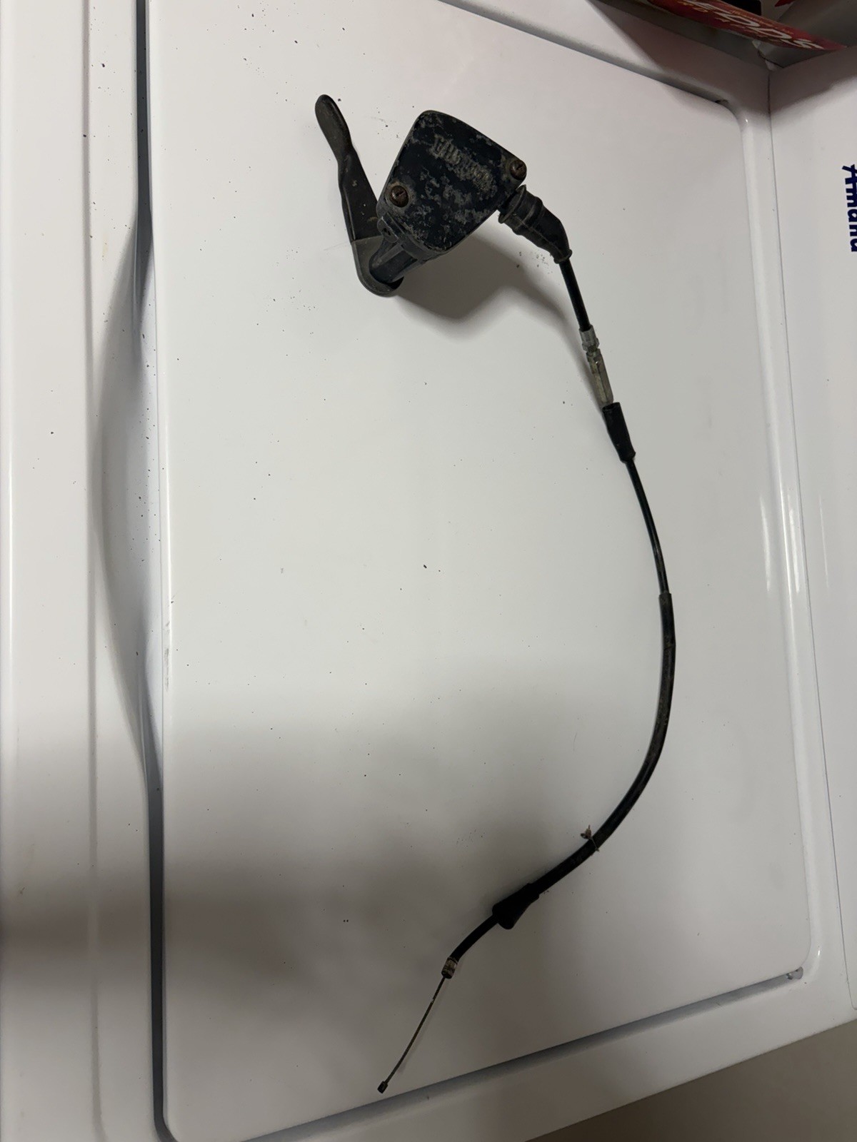 OEM 1986 Yamaha Badger Throttle Lever/Cable 55X-26250-01-00, 55X-26311-00-00 OEM 1986 Yamaha Badger Throttle Lever/Cable 55X-26250-01-00, 55X-26311-00-00