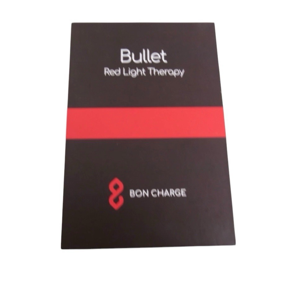 Bon Charge Bullet Red Light Therapy Device Handheld Retail $199
