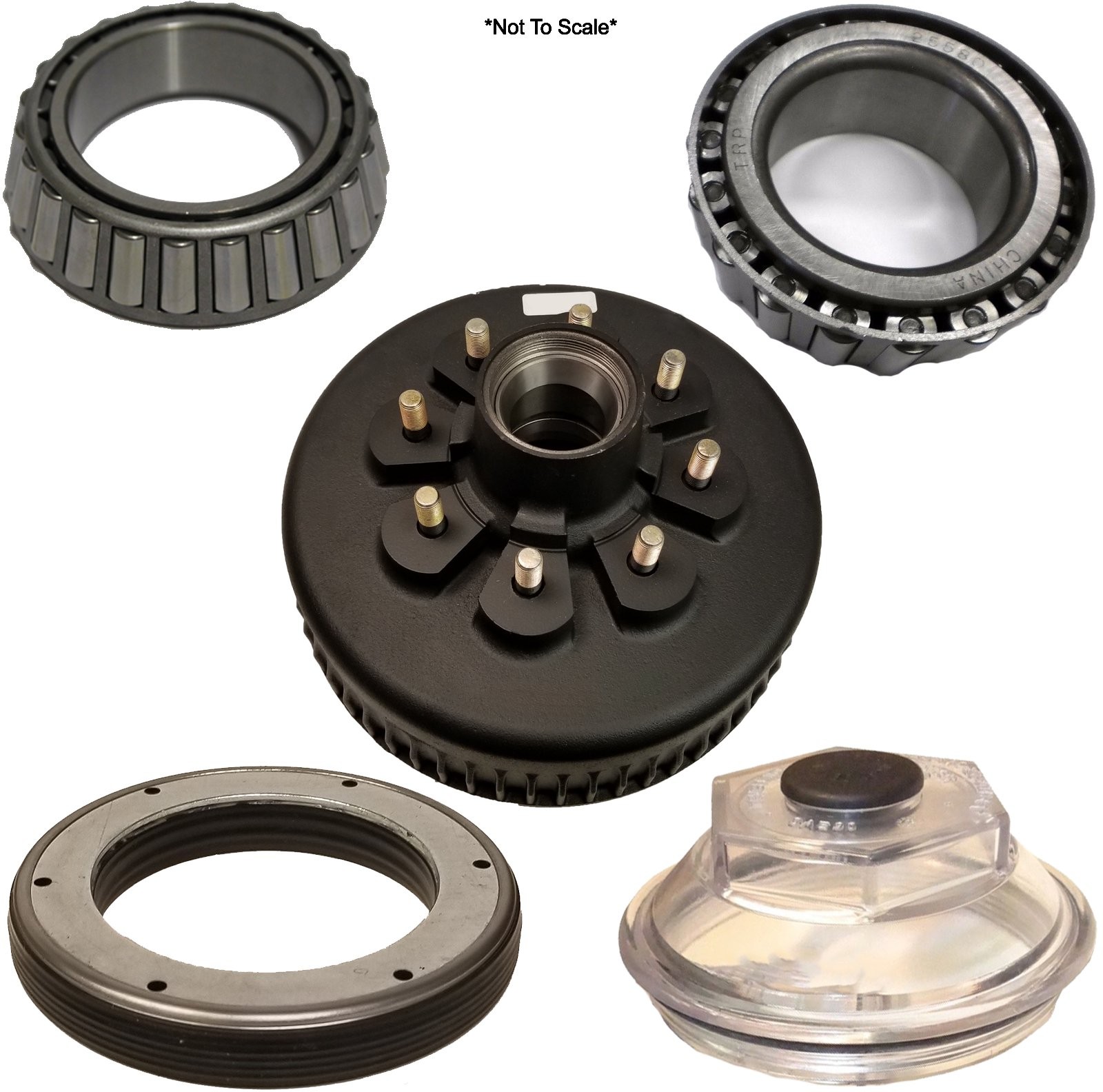 Brake Drum 8K oil bath 9/16\