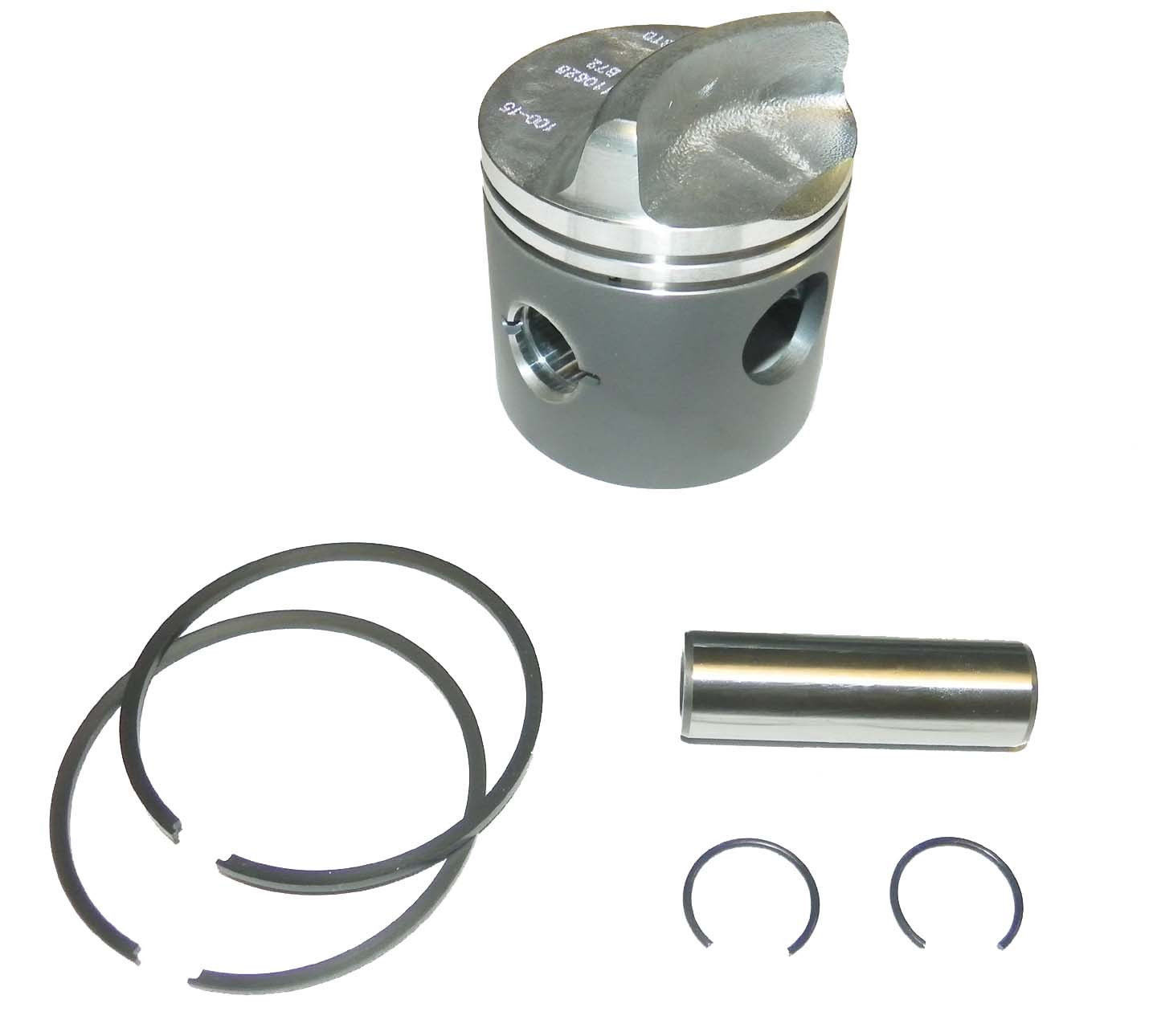 WSM Mercury 50-150  Hp Cross Flow Piston Kit .015 OVER SIZE - 100-15-045k 2.890\