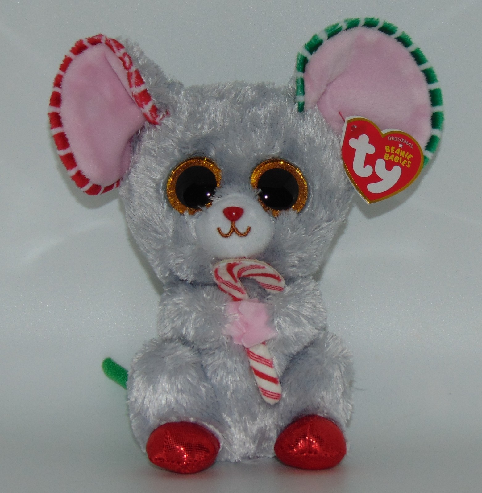 NEW 2026 Ty Beanie Babies Christmas/Holiday GOUDA the mouse 6 NEW 2026 Ty Beanie Babies Christmas/Holiday GOUDA the mouse 6