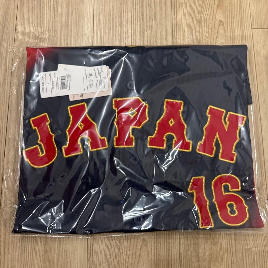2026 WBC Shohei Ohtani Samurai Japan Visitor Replica Jersey Mizuno L New Japan