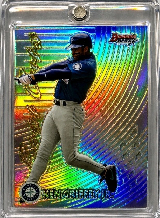 ✨2017 Bowman\'s Best⚾️ KEN GRIFFEY JR🔥1997 Best Cuts⚡️97BC-KGJ Refractor Mint ✨2017 Bowman\'s Best⚾️ KEN GRIFFEY JR🔥1997 Best Cuts⚡️97BC-KGJ Refractor Mint