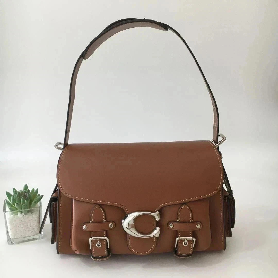 New COACH CT721 Brown Leather Soft Tabby Shoulder Crossbody Bag Outlet New COACH CT721 Brown Leather Soft Tabby Shoulder Crossbody Bag Outlet