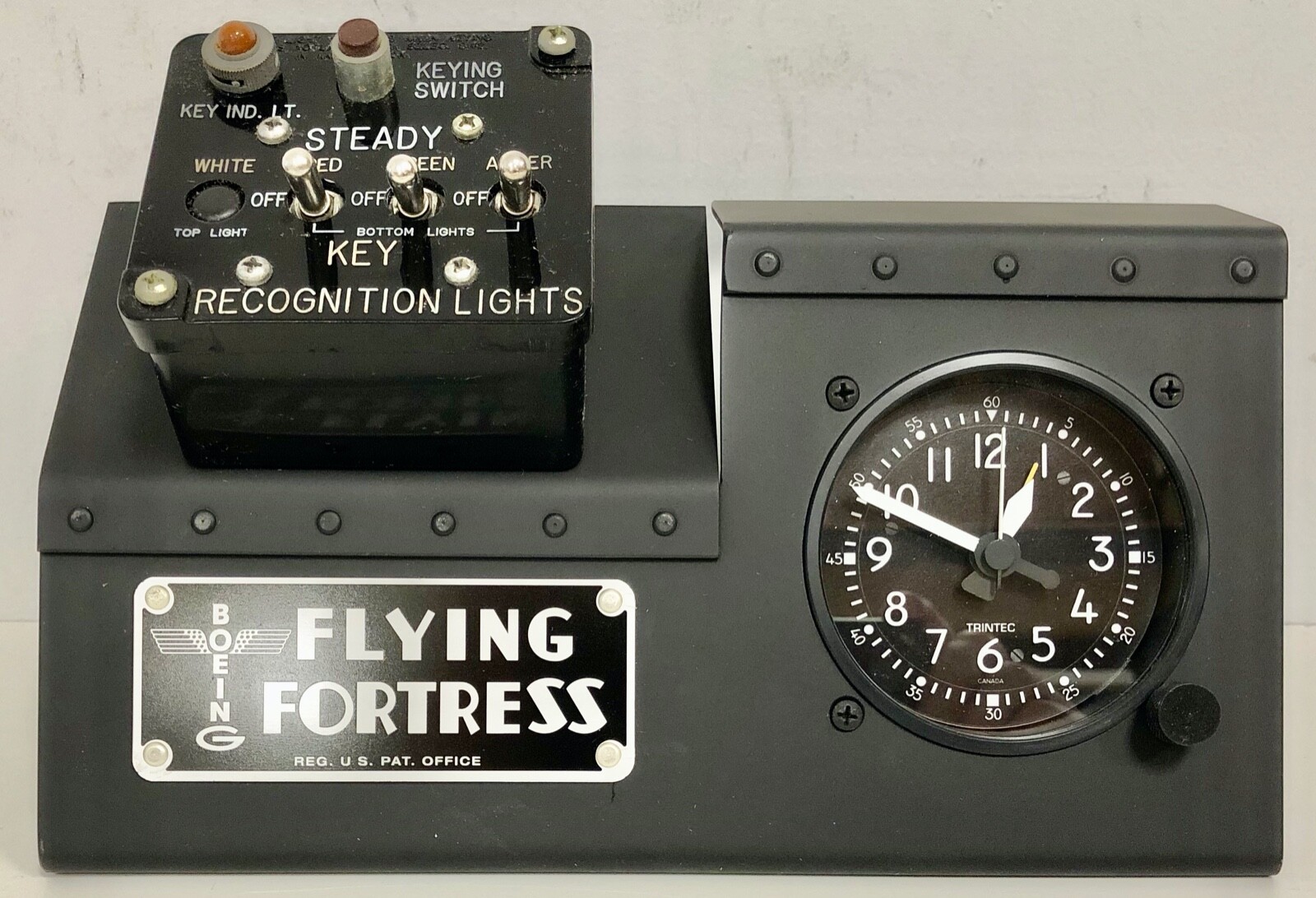 IFF Friend or Foe Identification Switch Box Display, WWII Aviation B-17 OFF-0112 IFF Friend or Foe Identification Switch Box Display, WWII Aviation B-17 OFF-0112