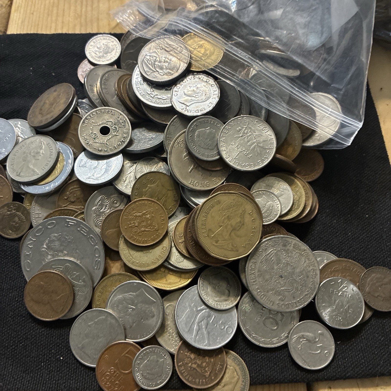 5 LB Bulk Foreign World Coins Mixed Countries Huge Coin Lot 5 Pounds