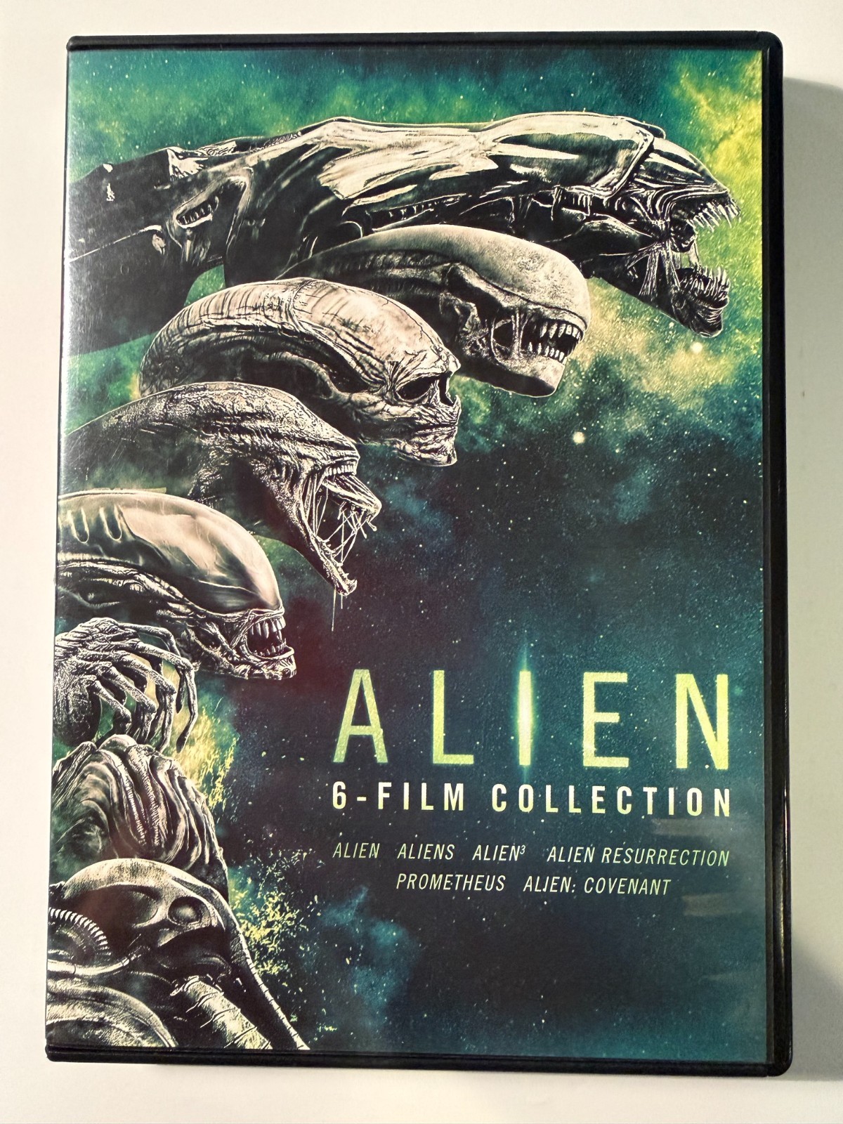 Alien Film Collection 6 Disc ALIEN/ALIENS/A3/RESURRECTION/PROMETHEUS/COVENANT