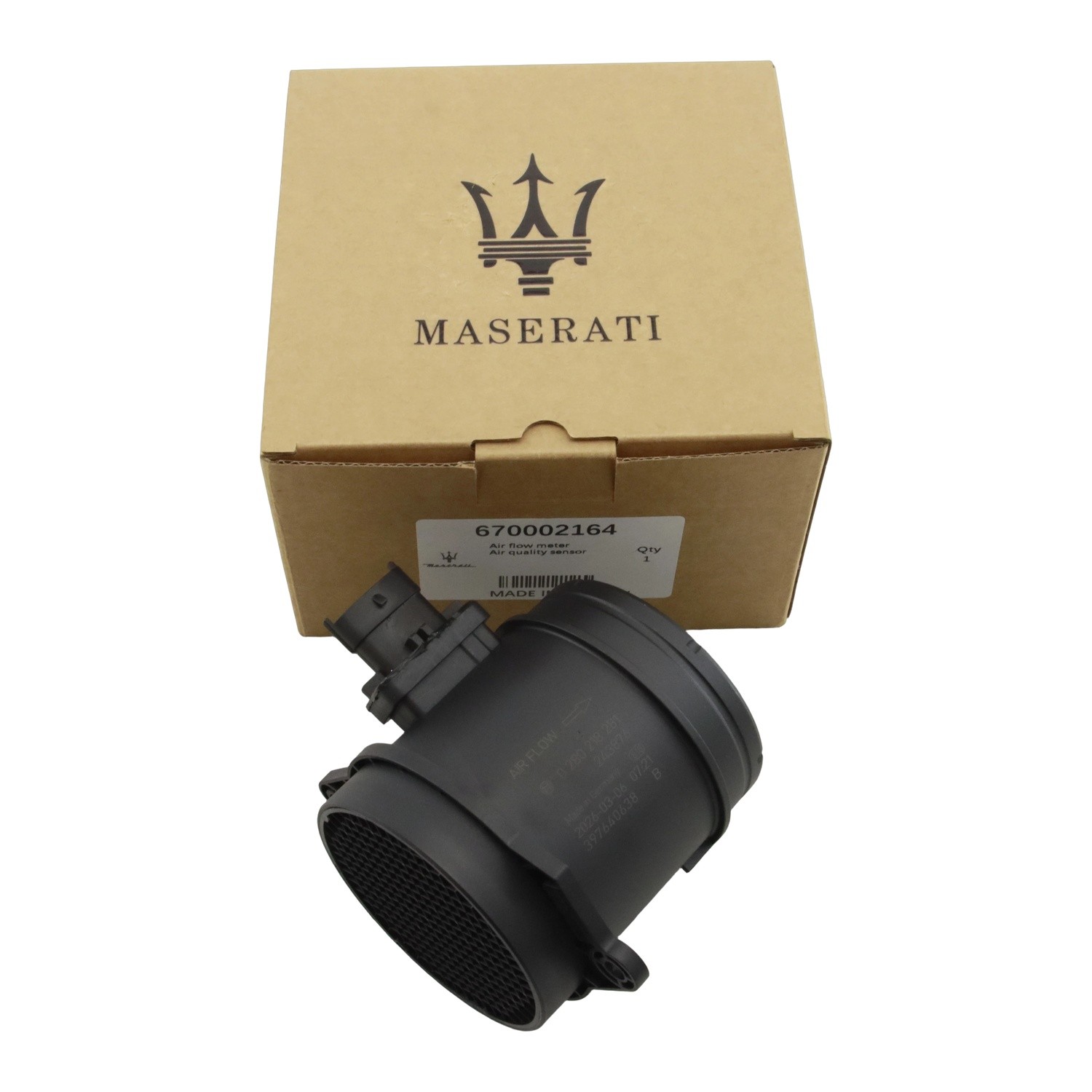 2pcs Genuine Air Flow Meters fit Maserati Ghibli Quattroporte Levante 670002164