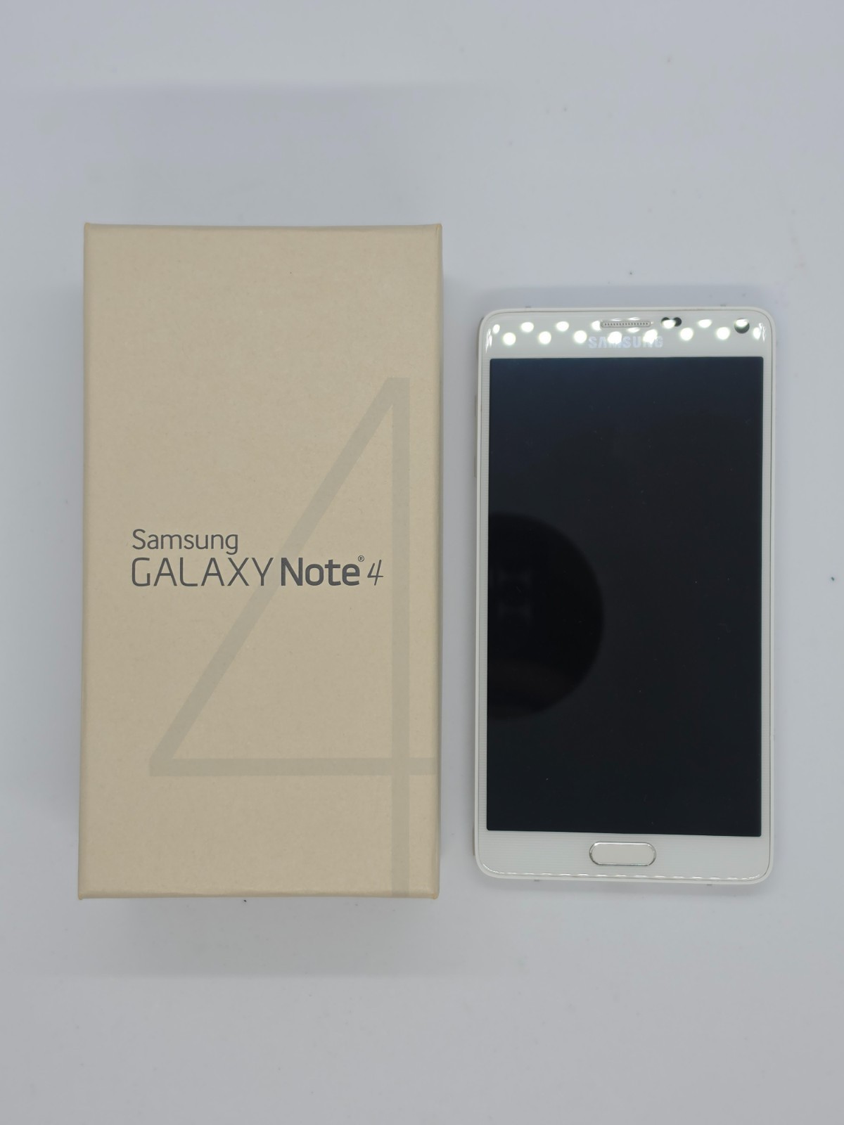 *FORT PARTS / NOT WORKING* Samsung Galaxy Note 4 - 32 GB - Frost White (Verizon) *FORT PARTS / NOT WORKING* Samsung Galaxy Note 4 - 32 GB - Frost White (Verizon)