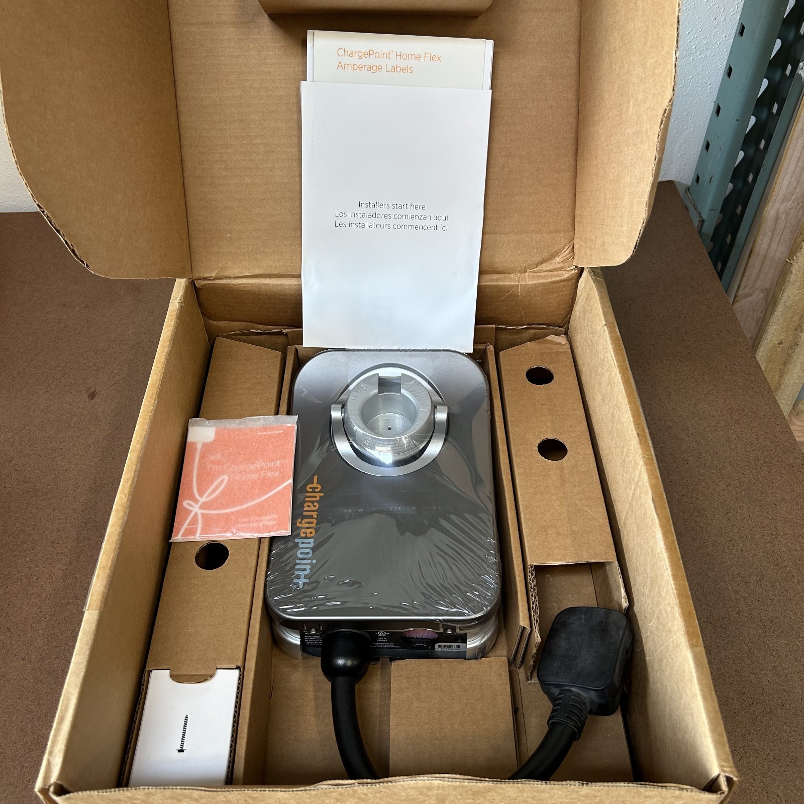 Brand New in Box ChargePoint HomeFlex Level 2 EV Charger J1772 Brand New in Box ChargePoint HomeFlex Level 2 EV Charger J1772