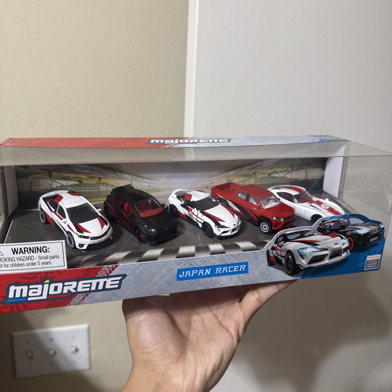 Majorette Japan Racer Diecast 5-Car Set Unopened Toyota GR Supra Hilux Revo Majorette Japan Racer Diecast 5-Car Set Unopened Toyota GR Supra Hilux Revo