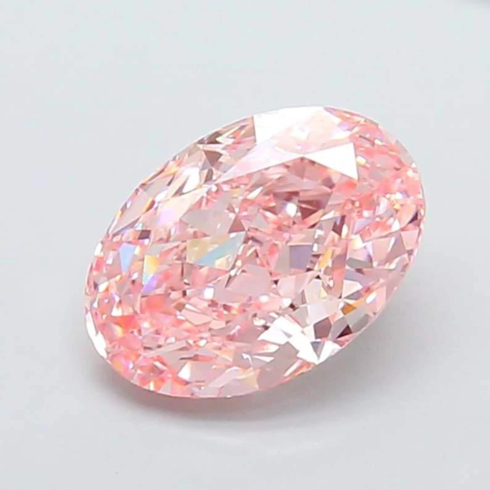 4.20 CT Natural Pink Diamond 9x12 mm 1 Pcs Oval Cut VVS1 D Grade Certified. 4.20 CT Natural Pink Diamond 9x12 mm 1 Pcs Oval Cut VVS1 D Grade Certified.