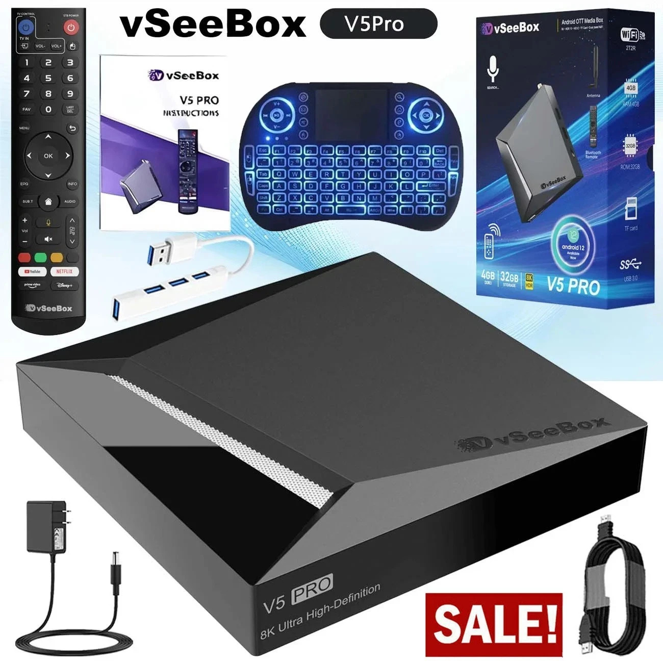 vSeeBox V5 Pro Authorized Distributor Backlit Keyboard Accept OFFER vSeeBox V5 Pro Authorized Distributor Backlit Keyboard Accept OFFER