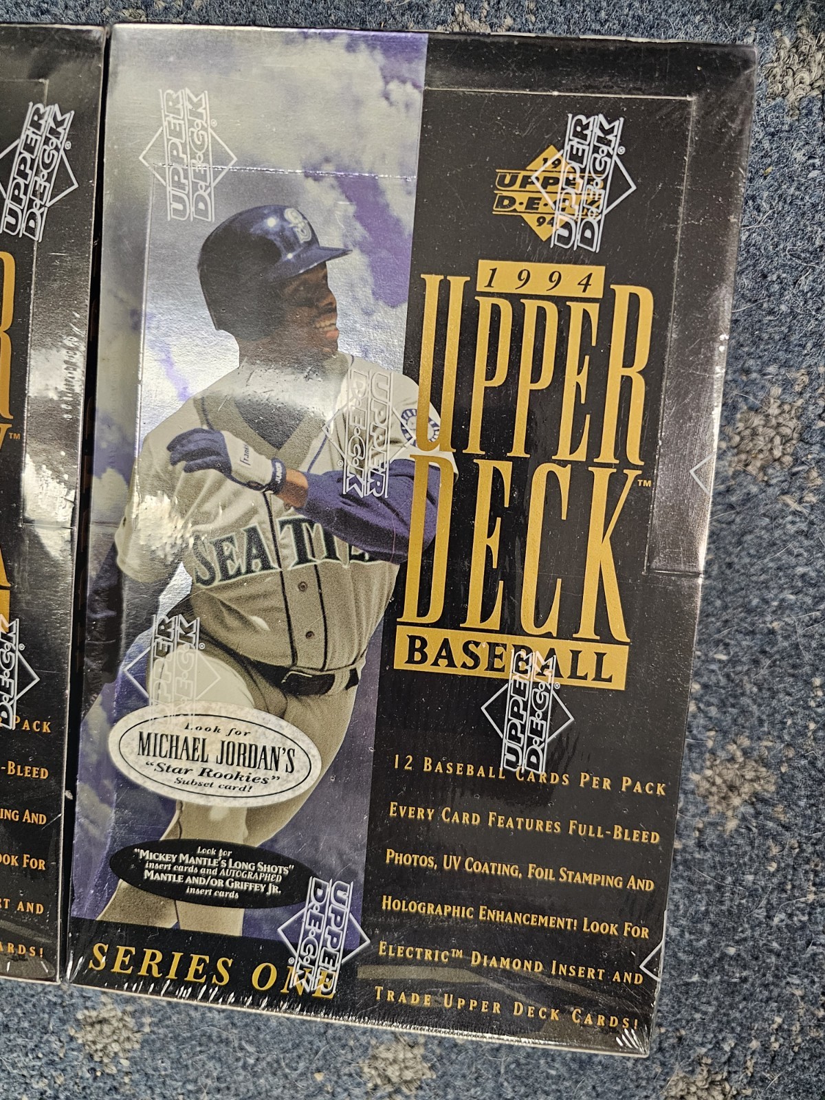 1994 Upper Deck Series 1 Baseball Box Griffey/Mantle - Jordan RC FACTORY SEALED