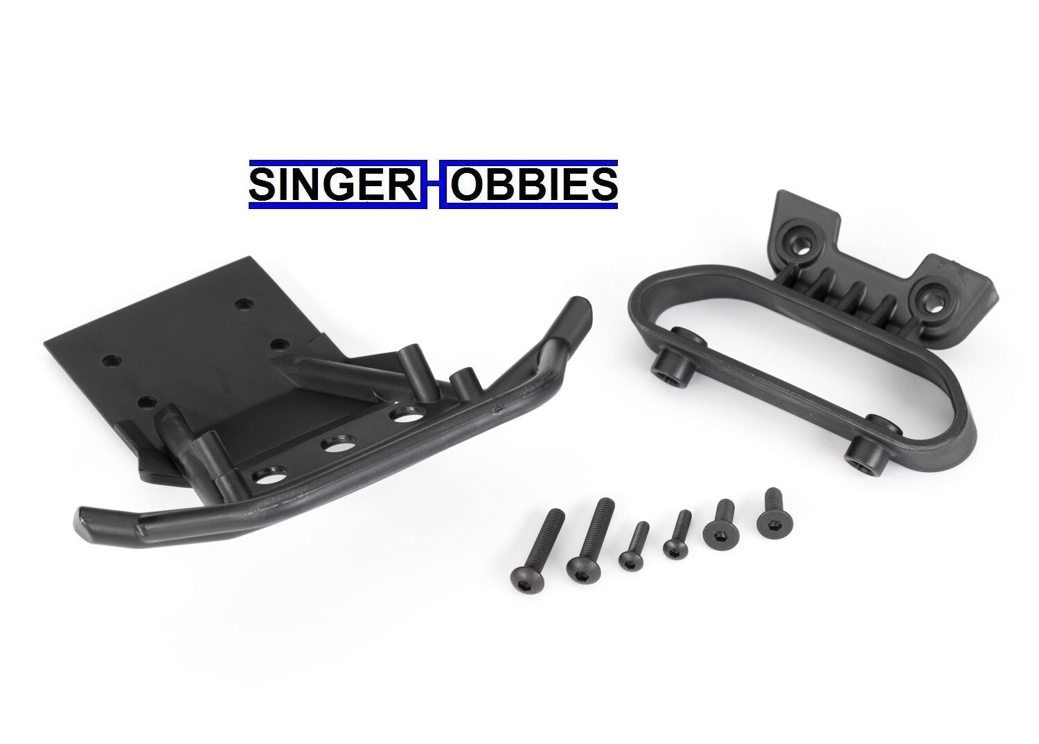 Traxxas 3635 Bumper/Mount Front 2WD STAMPEDE for LED Light Installation TRA1