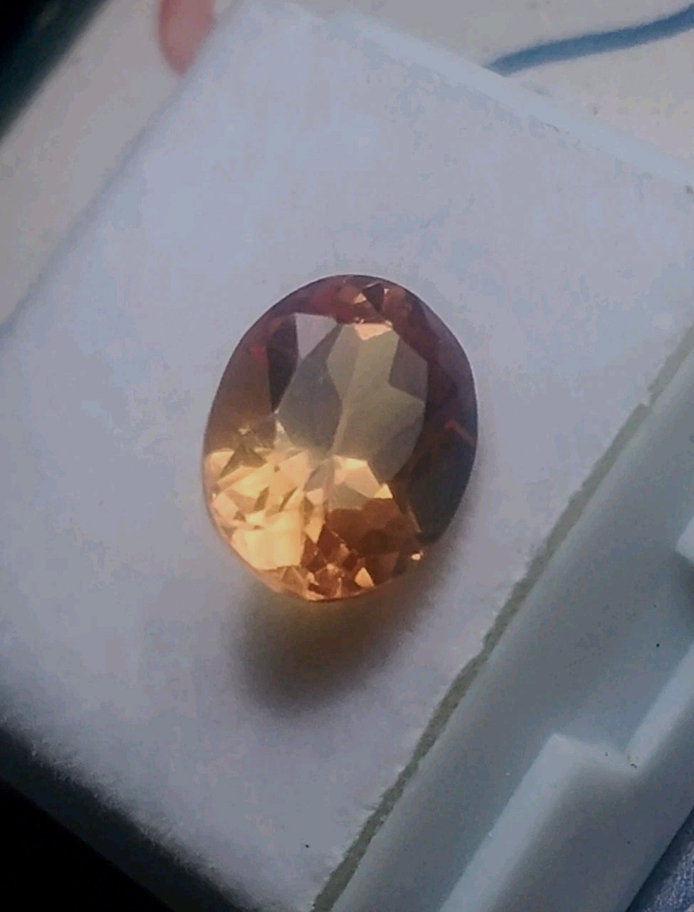 4.40ct Unknown Padparadscha Sapphire Oval Unheated Loose Gemstone 10.7x8.8x6.7mm 4.40ct Unknown Padparadscha Sapphire Oval Unheated Loose Gemstone 10.7x8.8x6.7mm