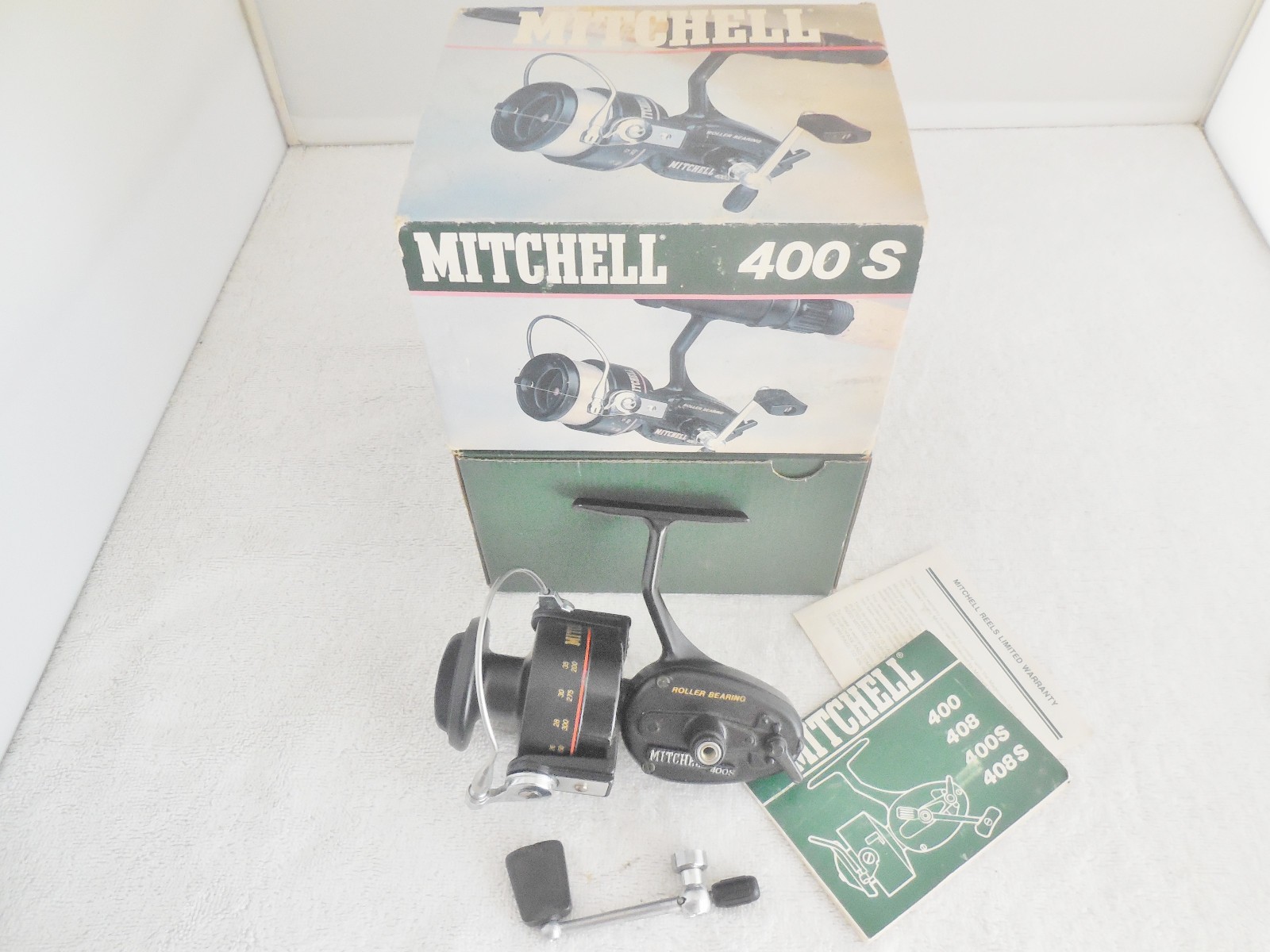 RARE MITCHELL 400 S  SPINNING REEL BOX WITH SLEEVE