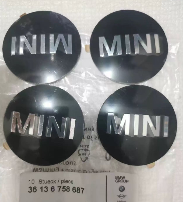4pcs For BMW Mini Cooper Wheel Cap Center Emblem Cooper Mini Sticker 2IN/50MM-- 4pcs For BMW Mini Cooper Wheel Cap Center Emblem Cooper Mini Sticker 2IN/50MM--