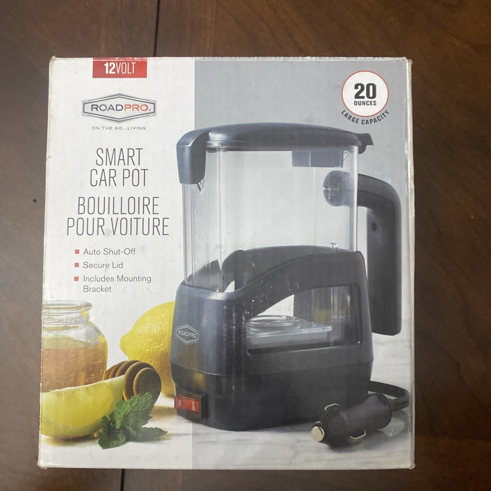 Roadpro RP5027S 12V 13.5oz Smart Pot II Electric Kettle Roadpro RP5027S 12V 13.5oz Smart Pot II Electric Kettle
