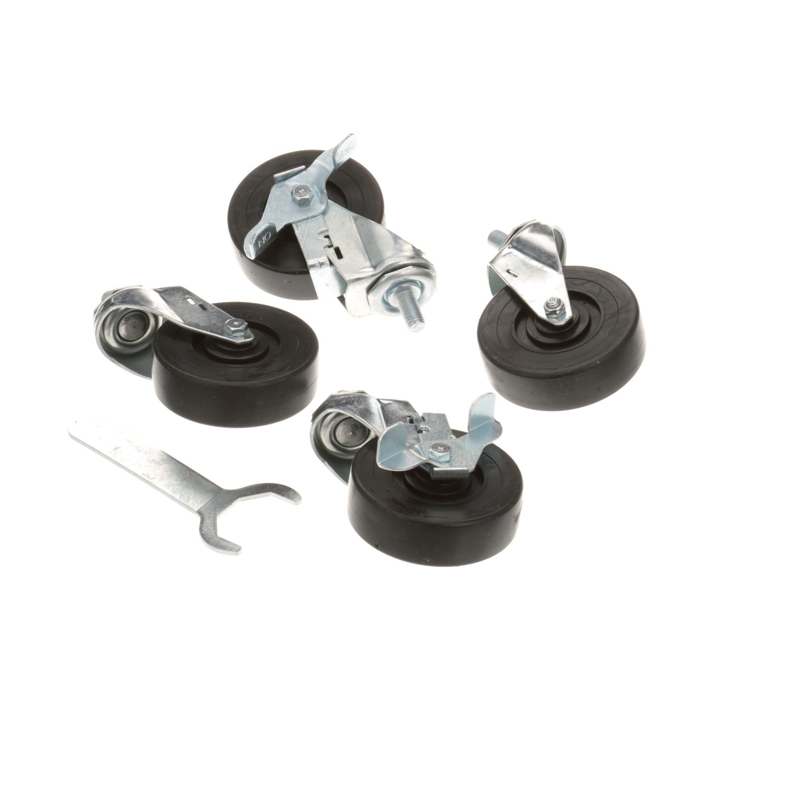 Mavrik 4 in Threaded Stem Caster Set Replaces True 830277