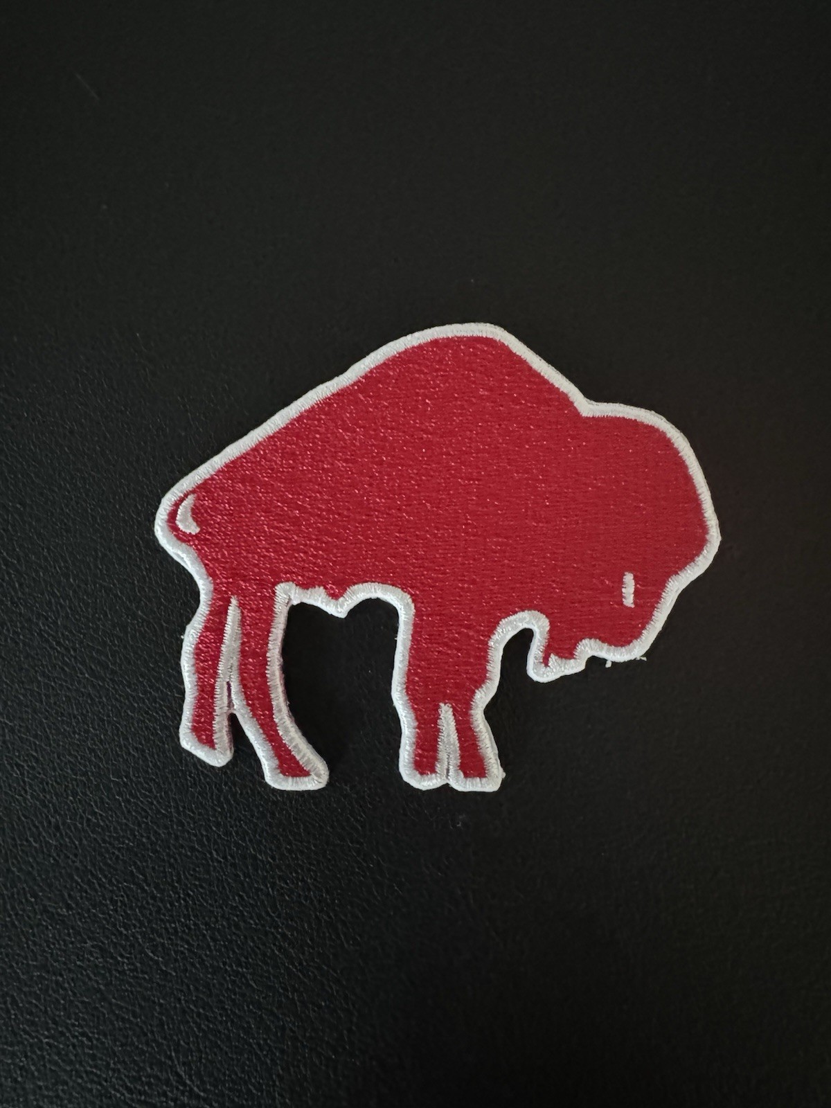 VINTAGE RETRO THROWBACK BUFFALO BILLS EMBROIDERED LOGO PATCH NEW - OLD STOCK