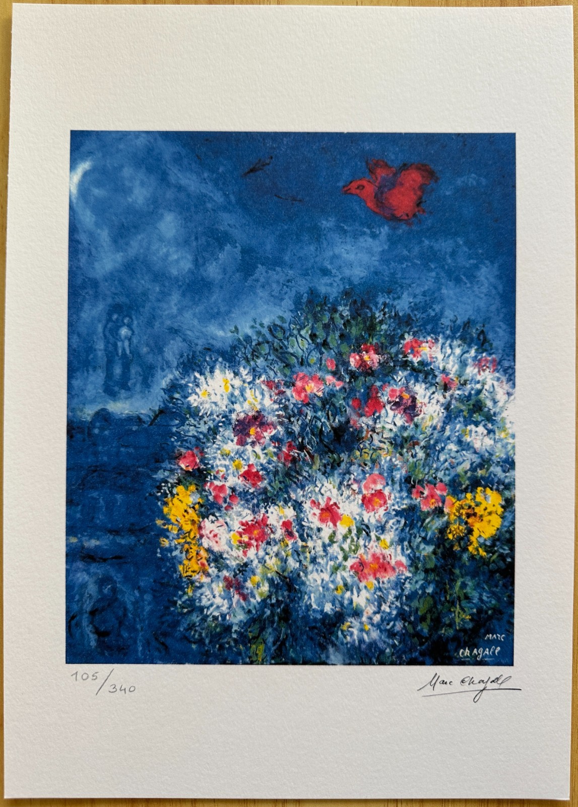 Marc Chagall Signed & Numbered Edition Lithograph \