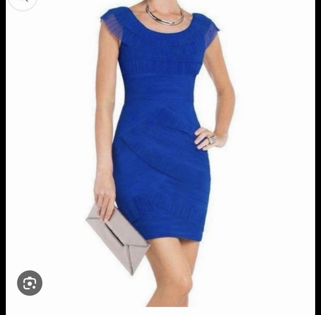 BCBGMAXAZRIA Briana Pleated Ruffled Tulle Dress BCBGMAXAZRIA Briana Pleated Ruffled Tulle Dress