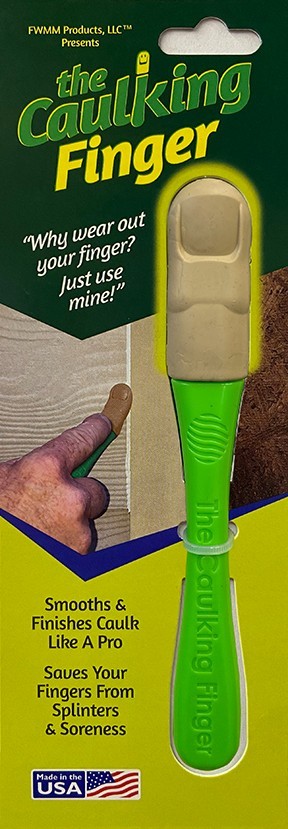 The Caulking Finger, The best caulk smoothing tool on the market