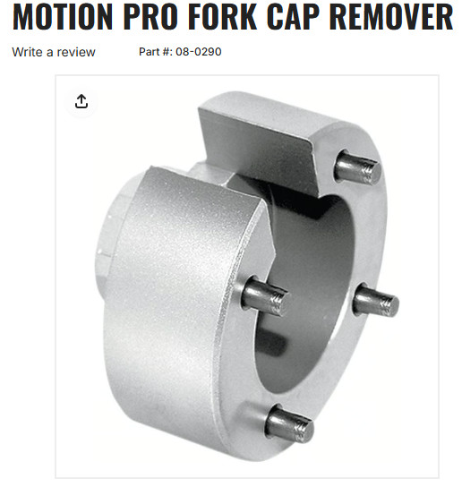Motion Pro KTM Fork Cap Removal Tool, Part#: U6951017 Motion Pro KTM Fork Cap Removal Tool, Part#: U6951017
