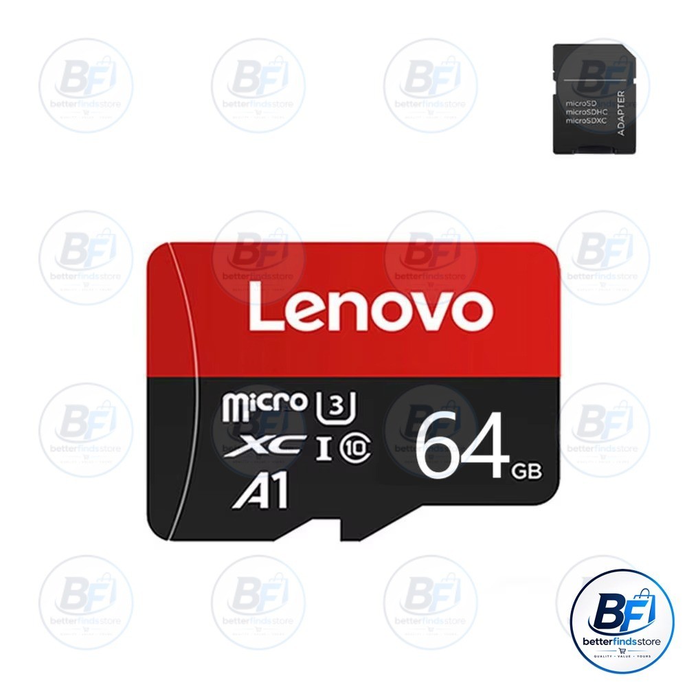 Lenovo MicroSDCard 64GB 128GB 256GB 512GB 1TB Class 10 High Speed TF Memory Card