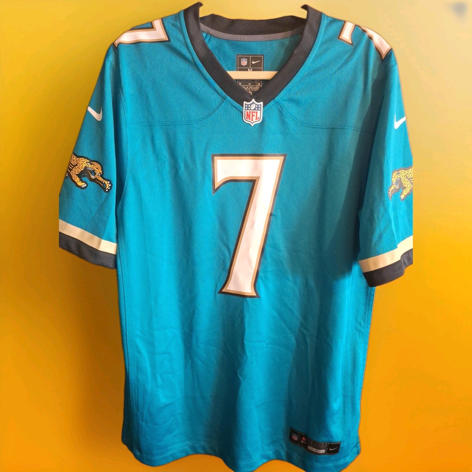Men Nike Jacksonville Jaguars Brian Thomas Jr. Alt Player Game Jersey Sz M NWOT