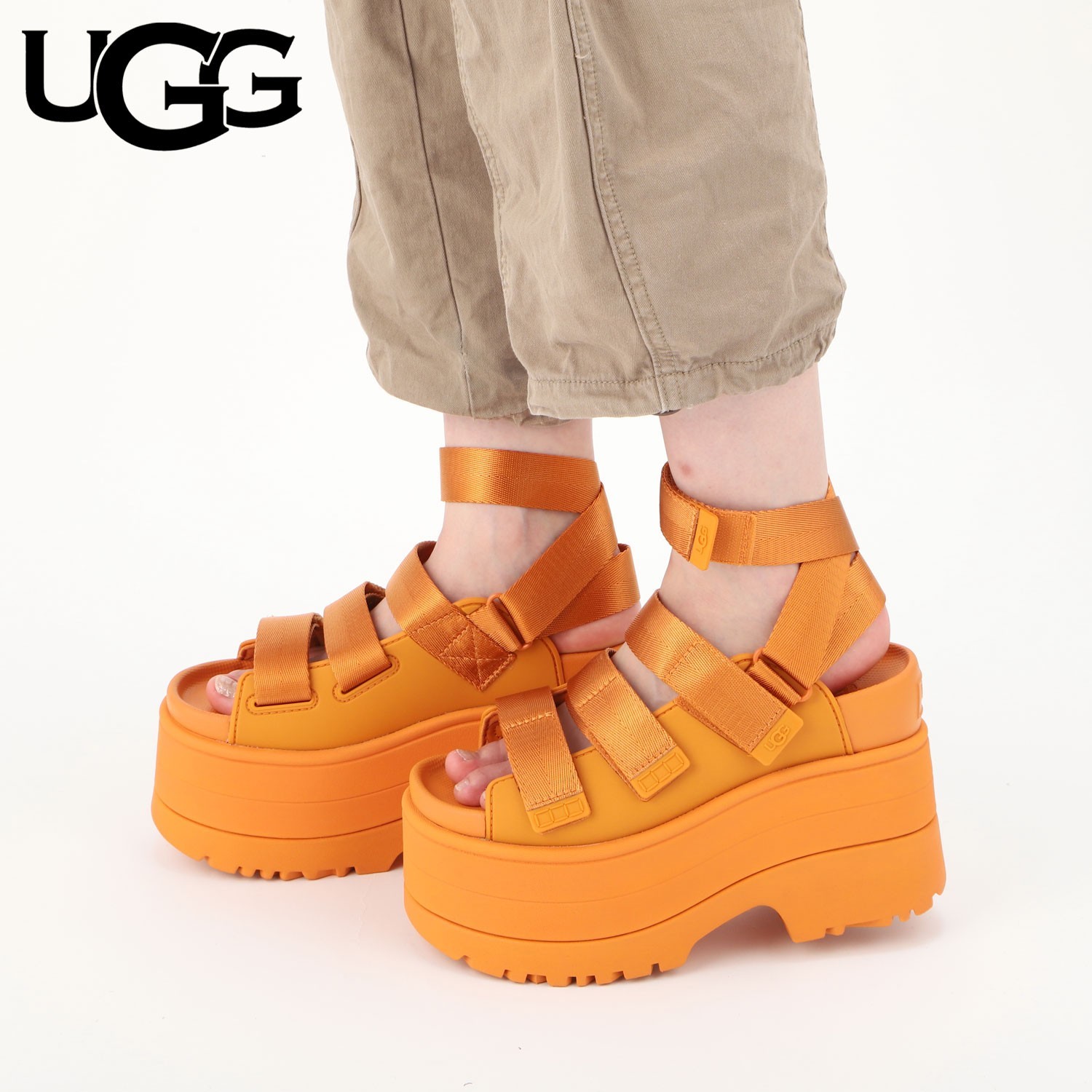 UGG W GOLDENRISE DARK APRICOT 1167431-DCT Sandals Women's Size