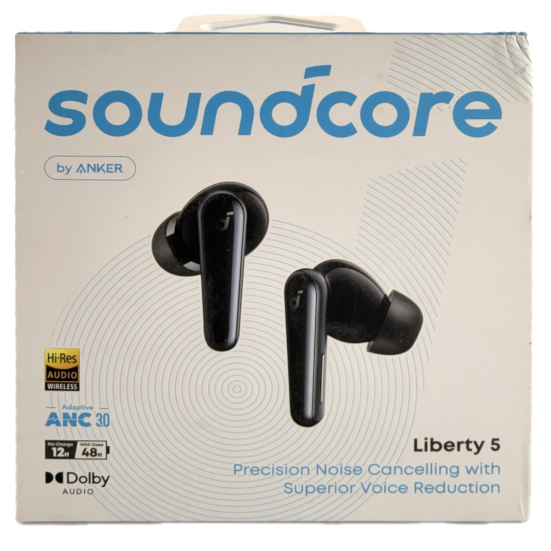 Soundcore by Anker Liberty 5 ANC 3.0 Earbuds Dolby 6‑Mic Noise Cancelation New O