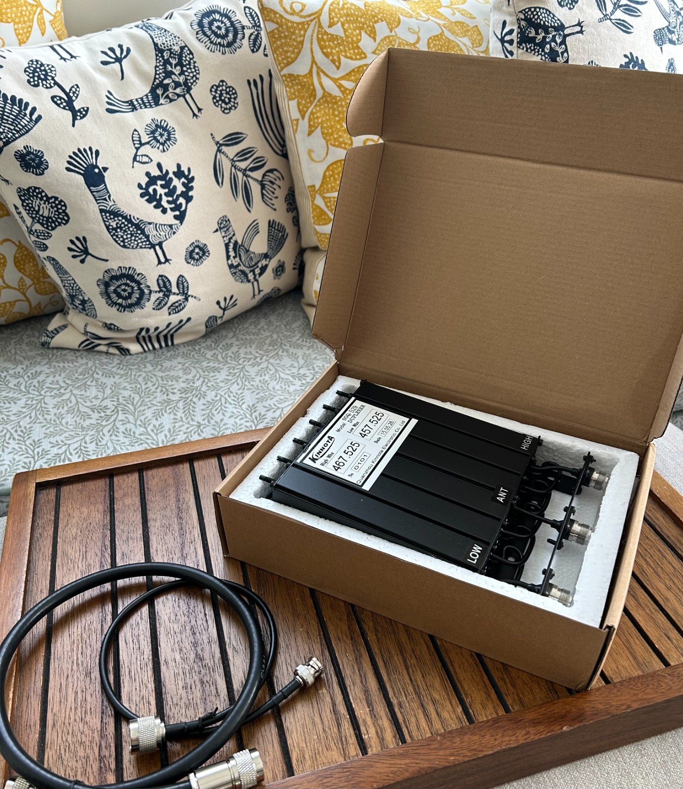 SGQ-529 UHF Cavity Duplexer – Radio Repeater Filter (Brand New Open Box As-Is