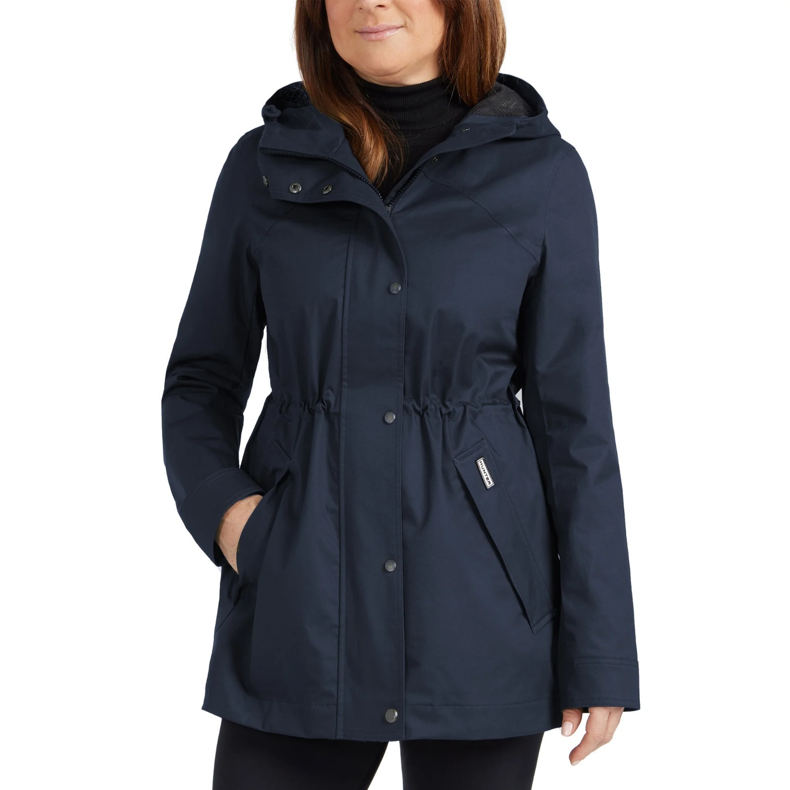 Trending Viral Hunter Ladies\' Hooded Full-Zip Rain Jacket, Multi Sizes & Colors