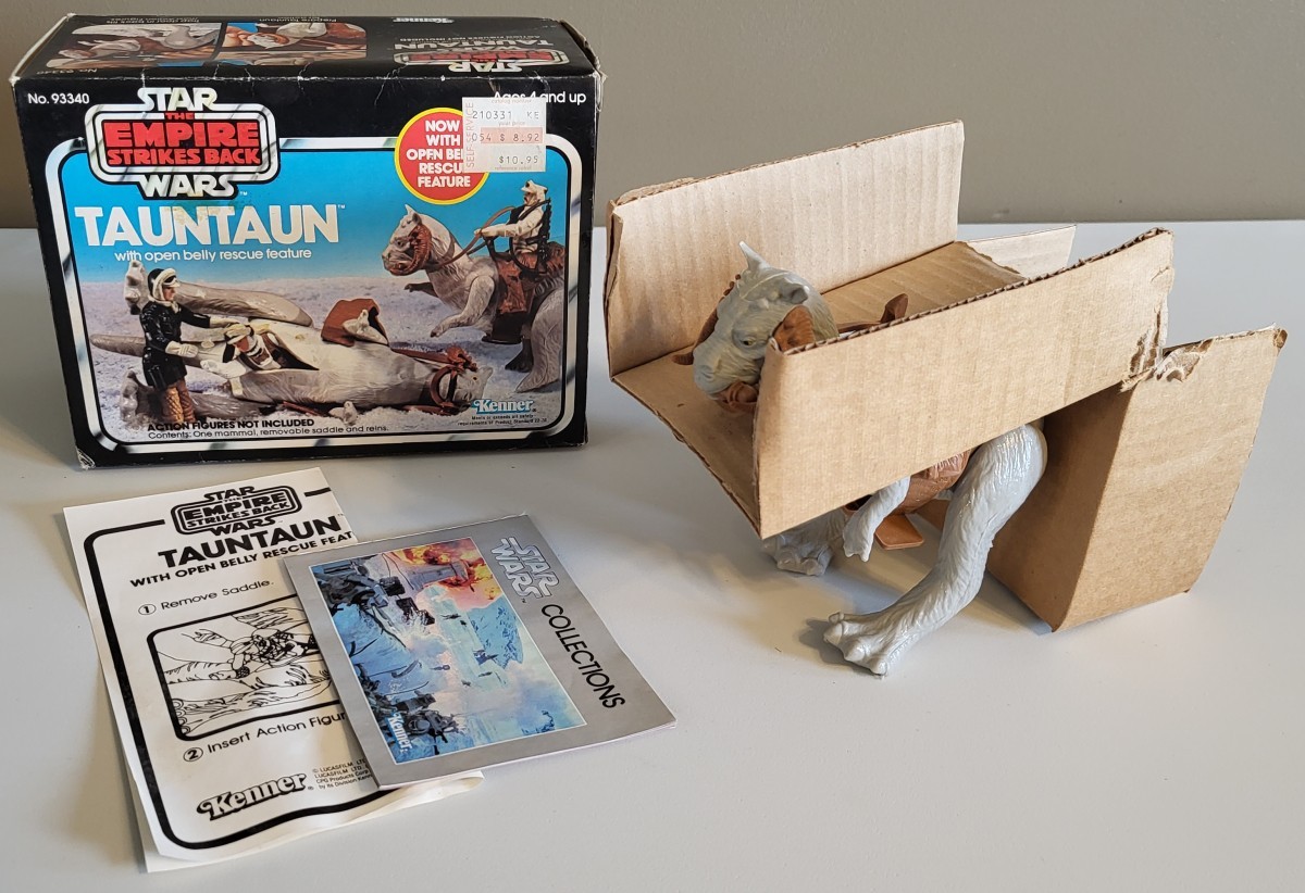 Vintage Kenner Star Wars ESB Open-Belly Rescue TaunTaun New-In-Box Complete Vintage Kenner Star Wars ESB Open-Belly Rescue TaunTaun New-In-Box Complete