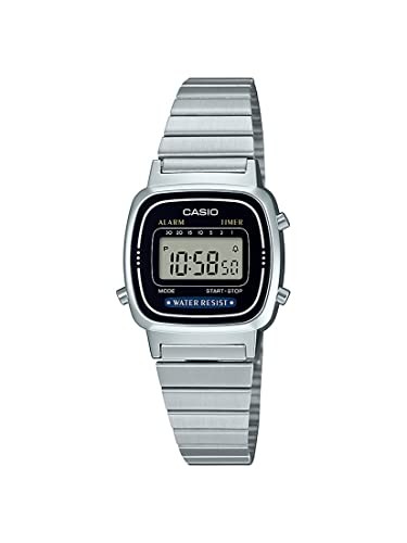 Casio Collection LA670WA-1A2JF Women\'s Watch Silver Made in Japan