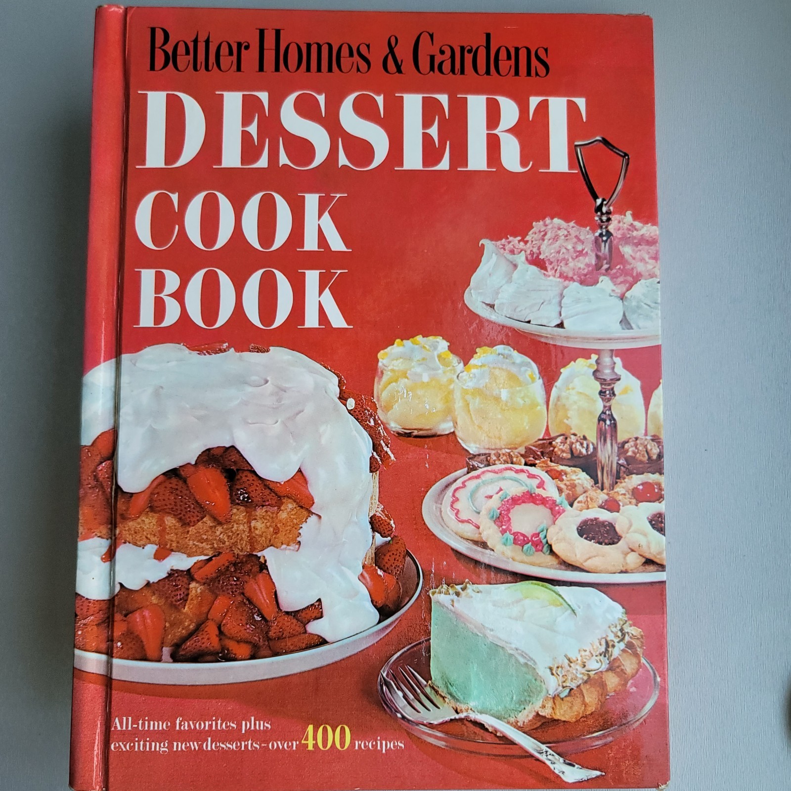 Better Homes & Gardens Dessert Cookbook 1960 Vintage Recipes Hardcover
