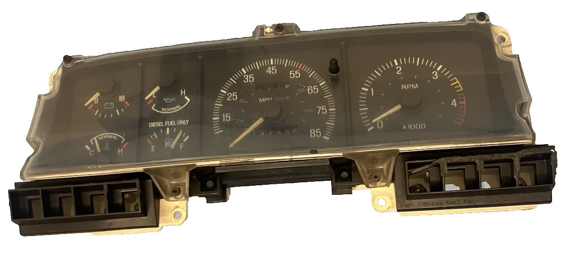 87-91 Ford F150 F250 F350 Bronco Speedometer Instrument Tach Gauge Cluster OEM 87-91 Ford F150 F250 F350 Bronco Speedometer Instrument Tach Gauge Cluster OEM