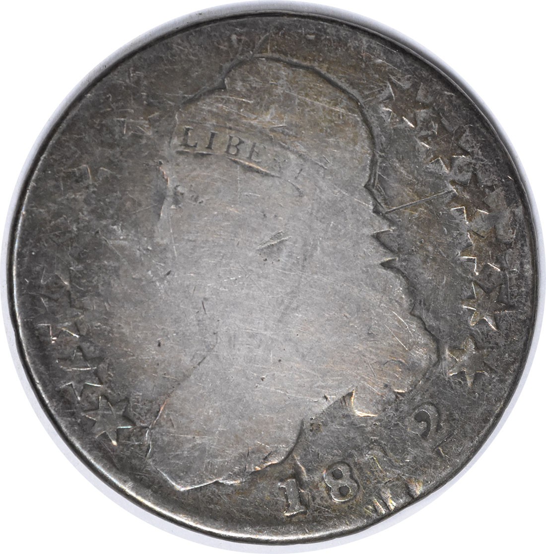 1812/1 Bust Silver Half Dollar O-102 G Uncertified #901